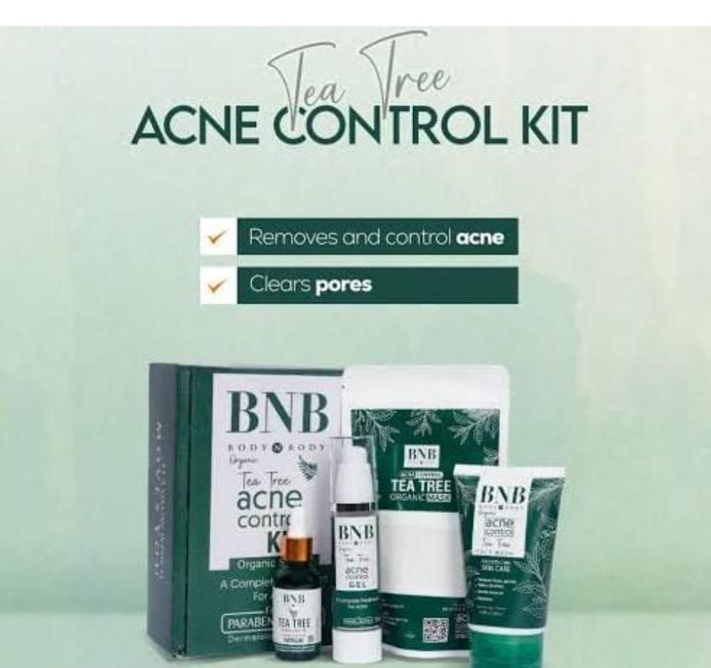 Ultimate Acne Control Facial Kit: Hydrating Serum, Gel, Wash & Mask
