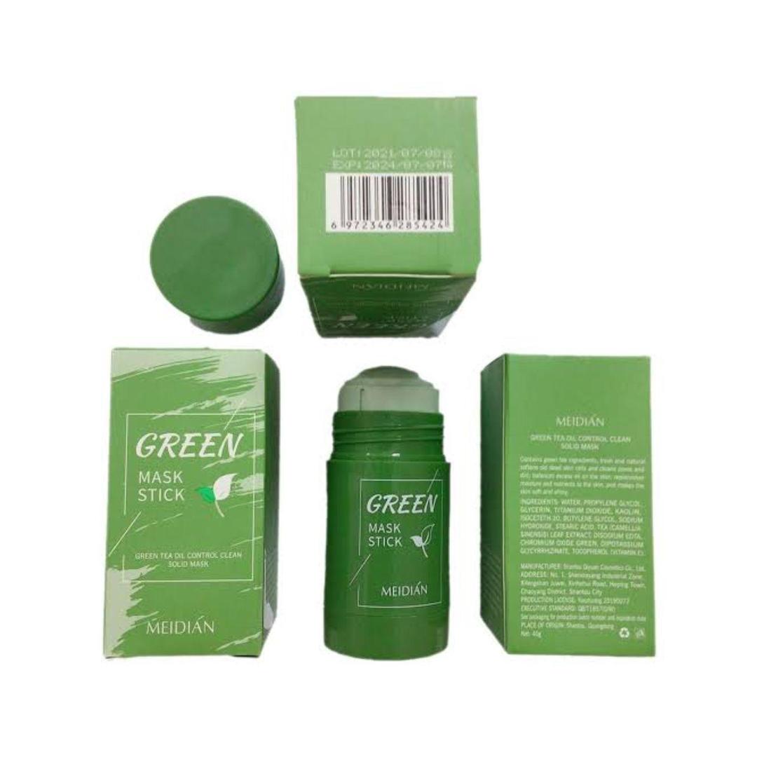 Green Mask Stick -Exfoliator & Dead SkinRemover with Anti-Aging Benefits