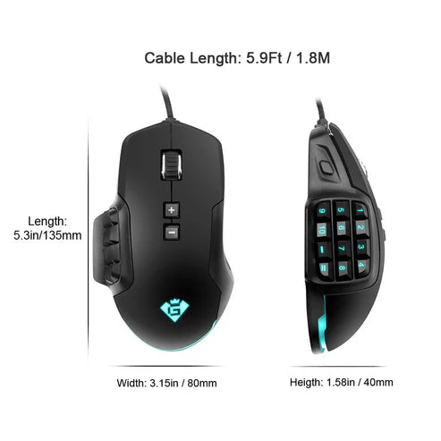 Button Laser Gaming Mouse