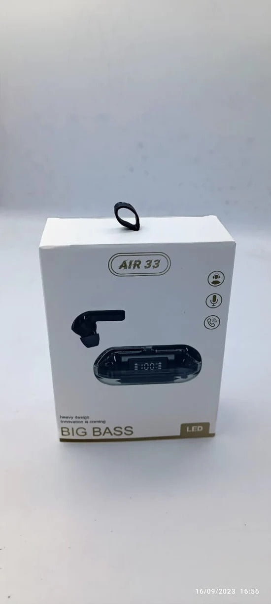 Crystal Wireless Earphones - Transparent Air 33