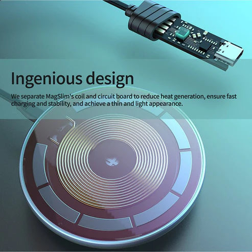 Mobile Phone  Magnetic Wireless Charger