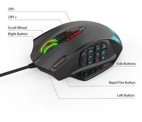 Red Dragon M908 Mouse